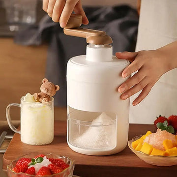 Manual Ice Crusher Machine Ice Snow Maker