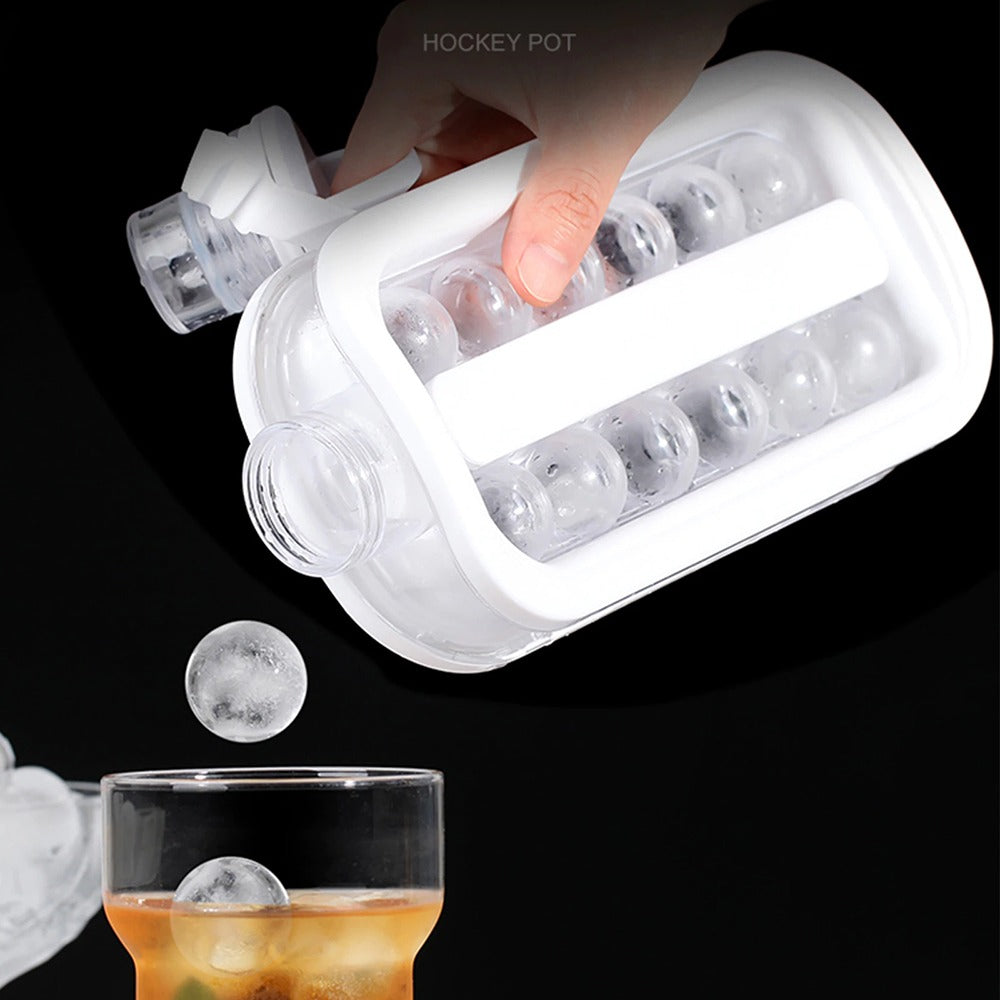 Ice Cube Maker Tool Portable Creative Silicone Ice Bottle Mold