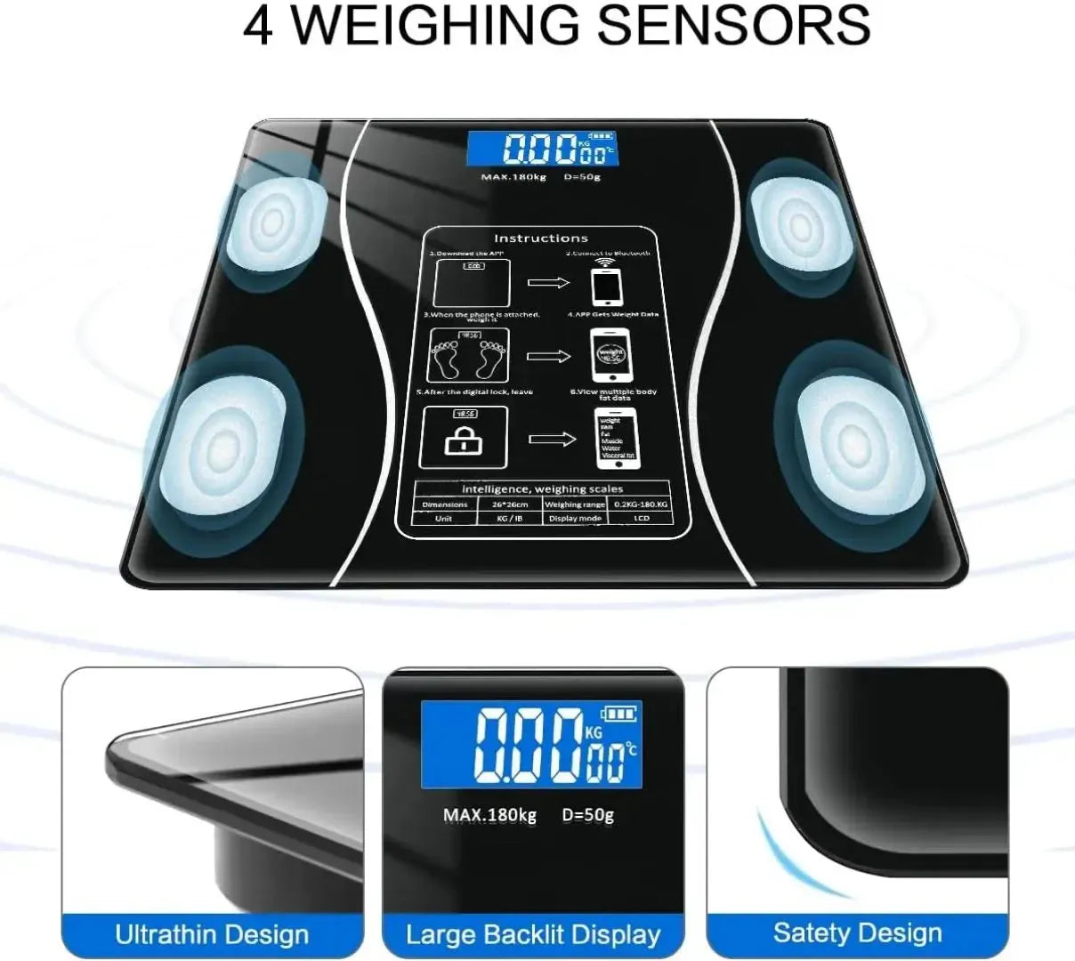 Smart Digital Body Weight Machine