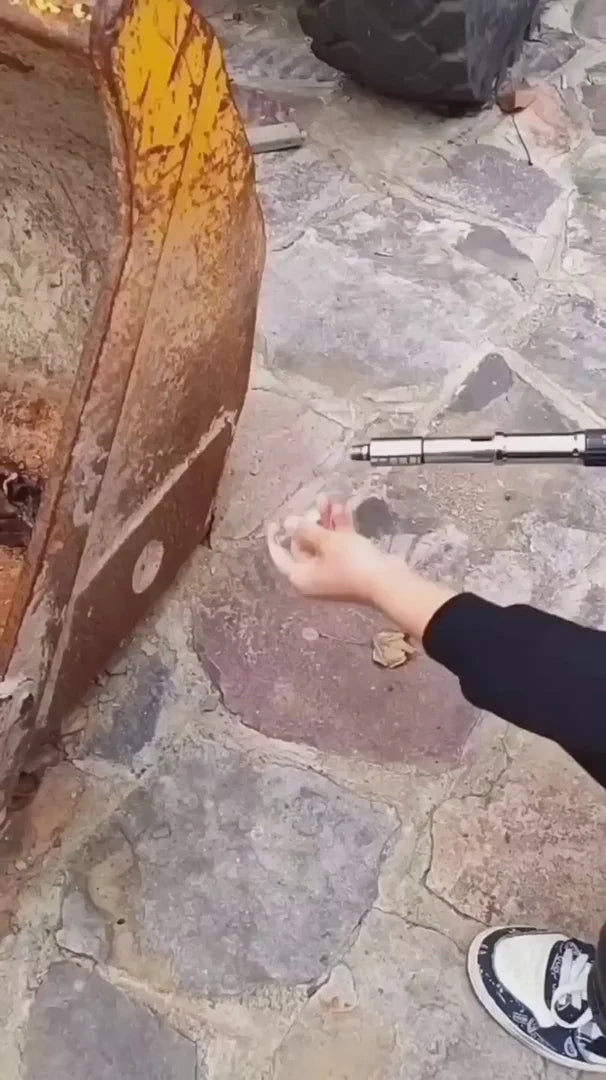 Manual Mini Nail Gun for Cement Wall | Low Noise Air Nailer Tool | Lightweight Wall Nail Machine | 10 PCS Nails