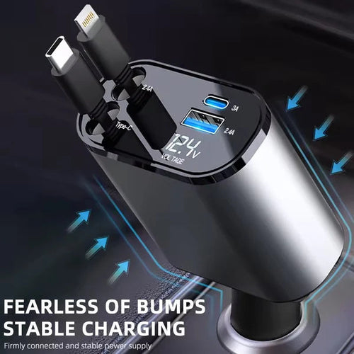 4-in-1 Car Charger