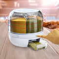Rotating Rice Dispenser – 360° Grain Storage Organizer