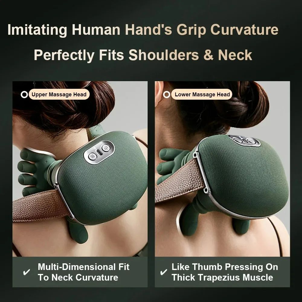 Hand-Shaped Neck Massager