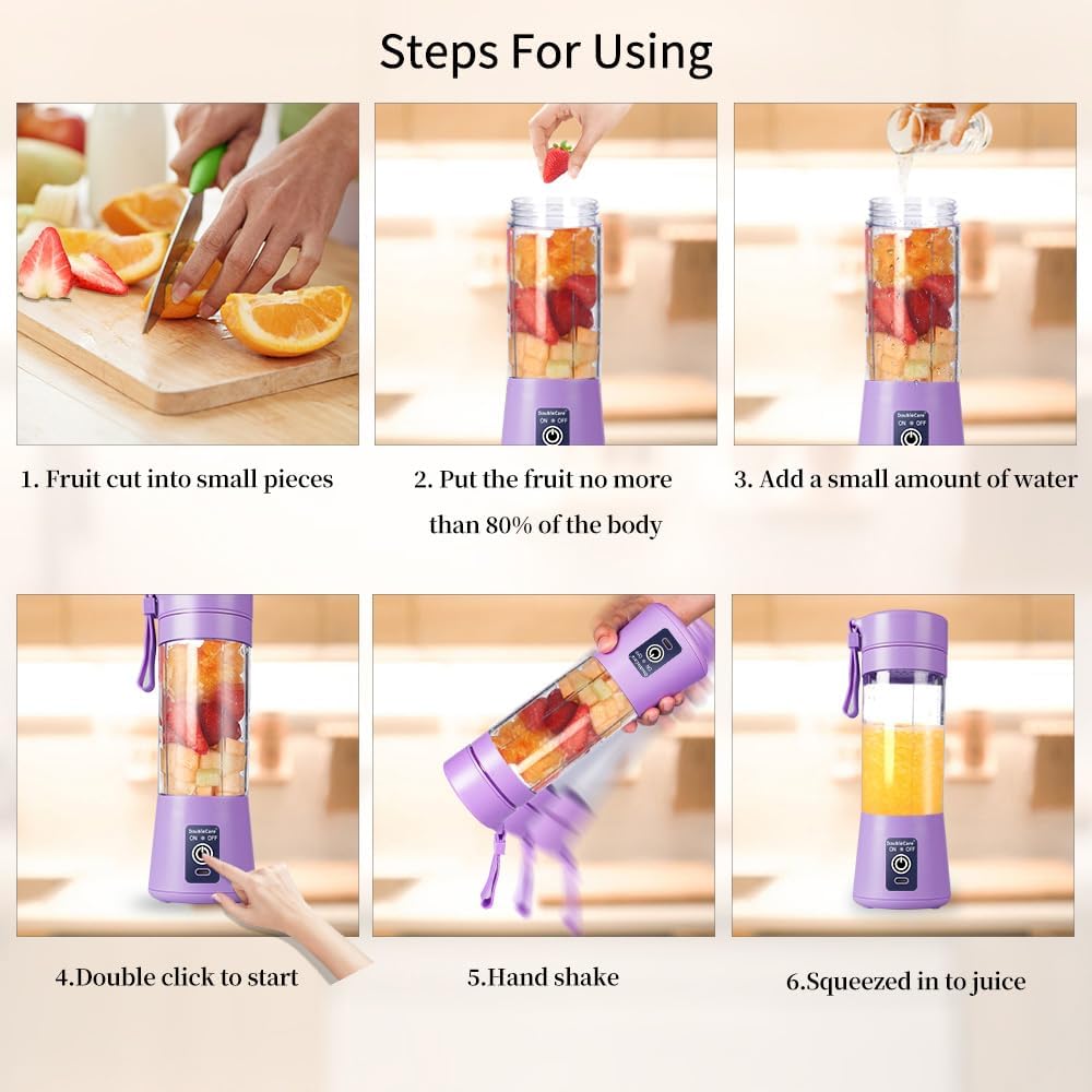 Rechargeable Six Blade Juicer